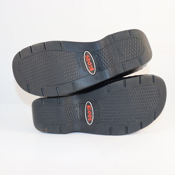 Klogs Footwear Women's Black Leather Slip-On Clogs – Size 8.5 - Picture 5 of 5